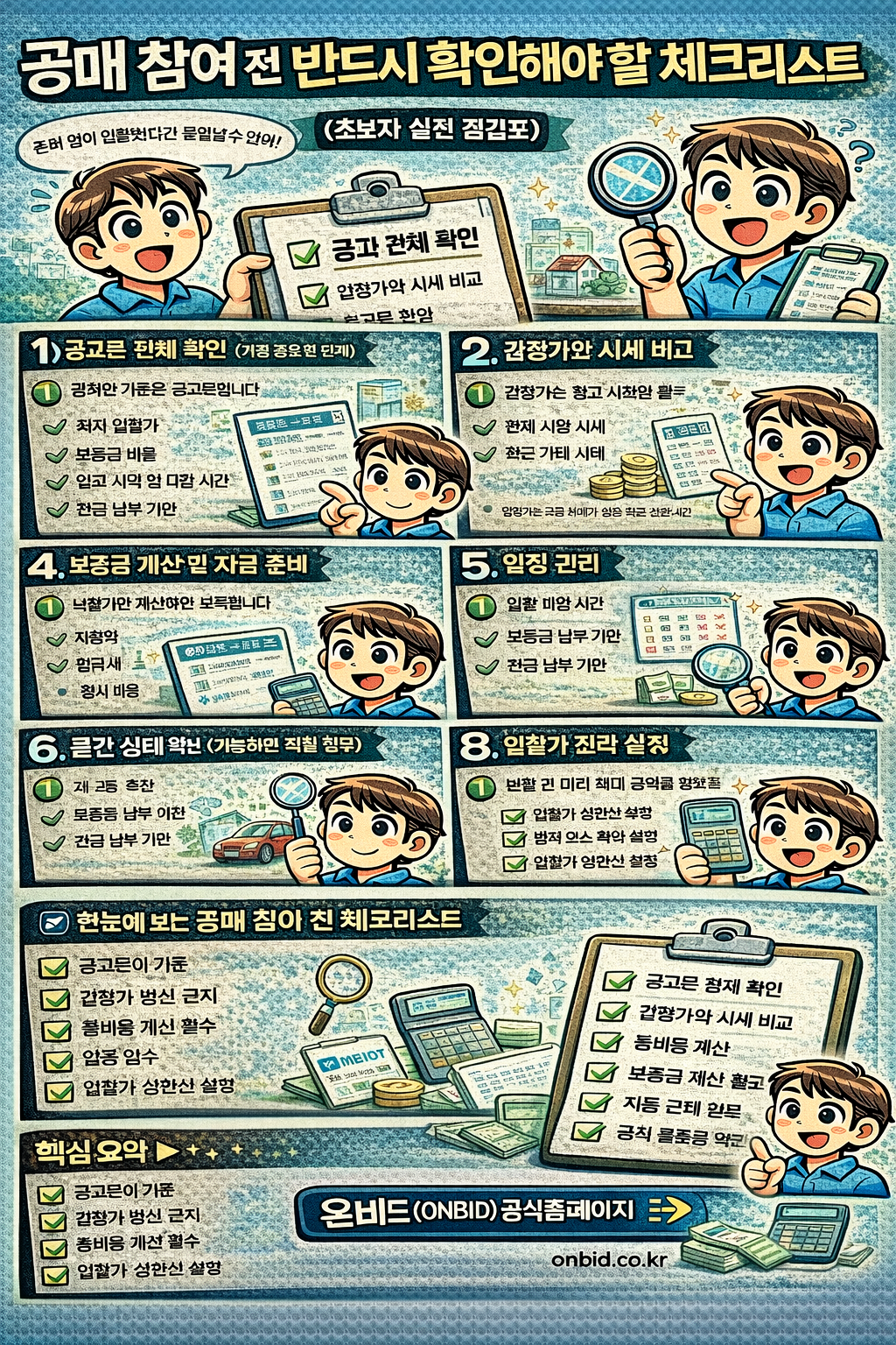 공매 참여 전 반드시 확인해야 할 체크리스트