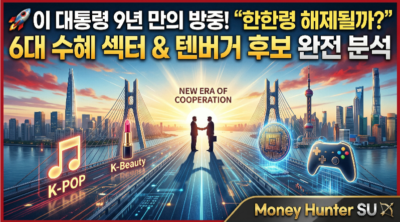 이대통령9년만의 방중 한한령 해제