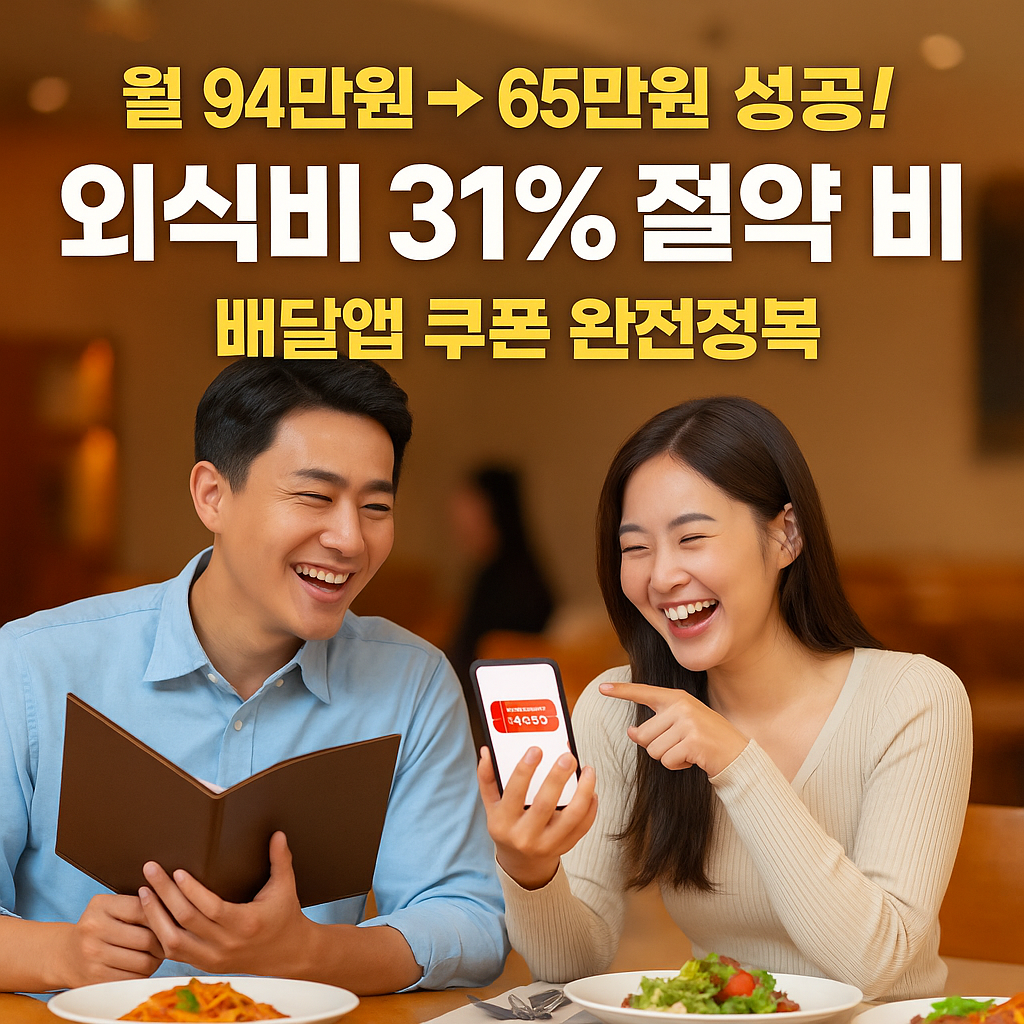에구손이가네68 외식비 절약팁