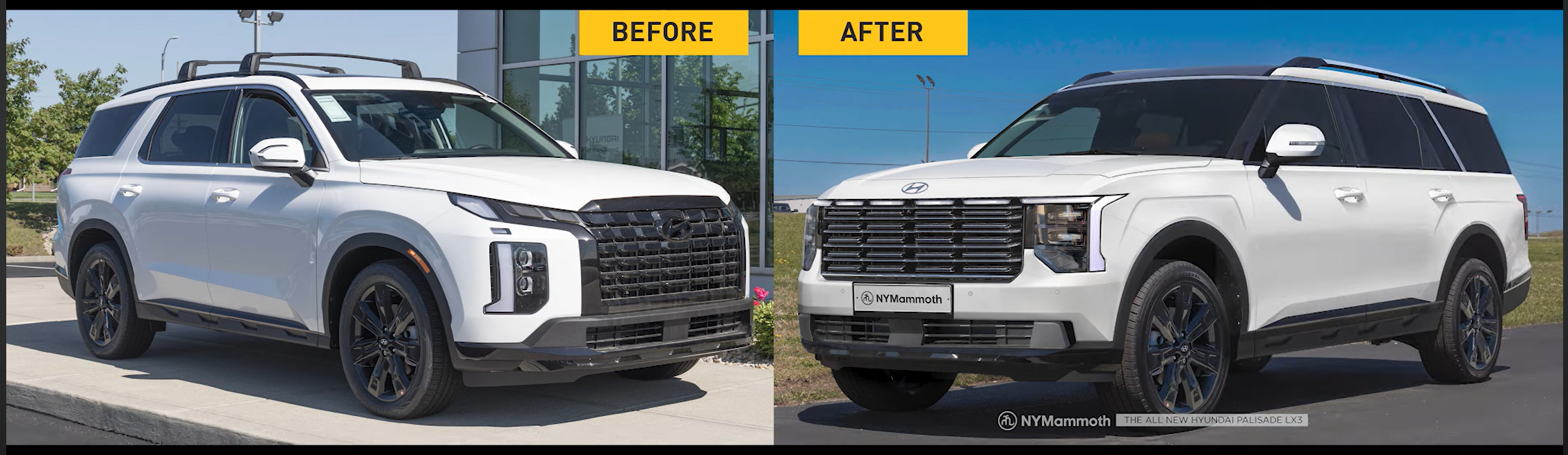 현대자동차 팰리세이드 풀체인지 예상도