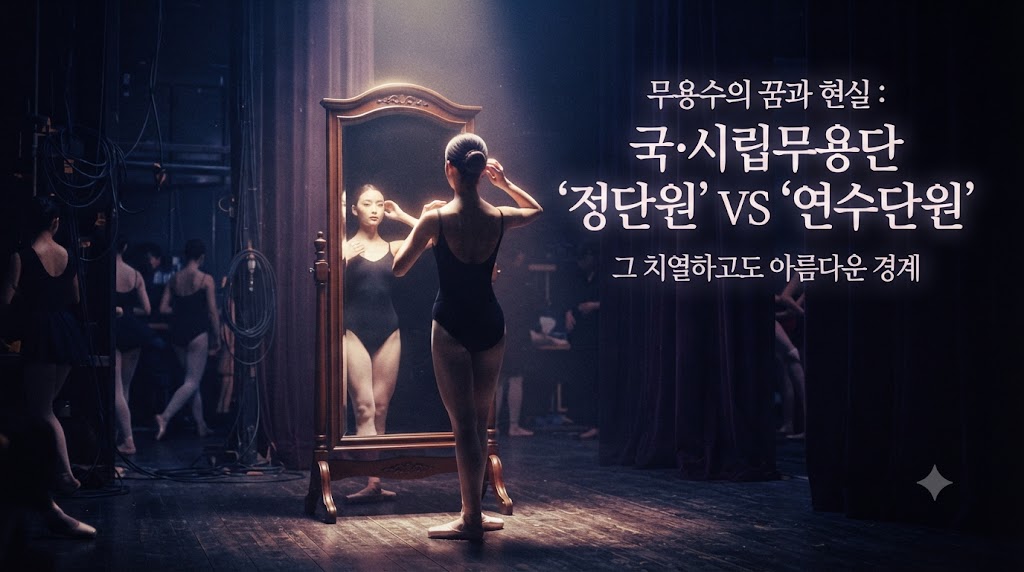 무용수의 꿈과 현실, 국&middot;시립무용단 '정단원'과 '연수단원(비상임)'의 모든 것