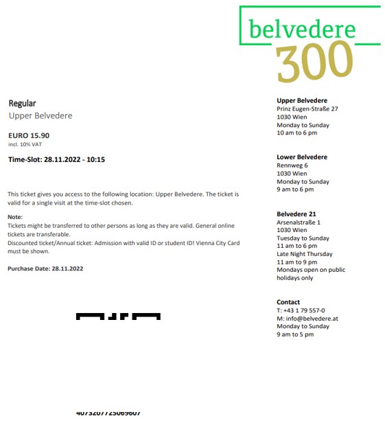 벨베데레 QR코드 이미지