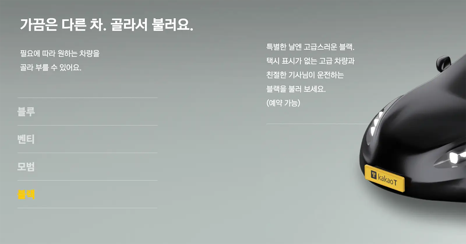 카카오택시