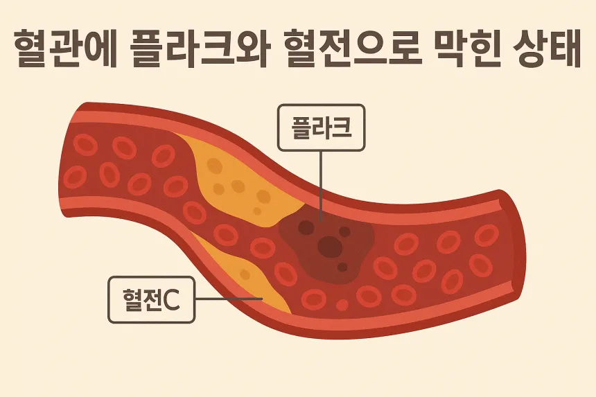 급성 심근경색 원인