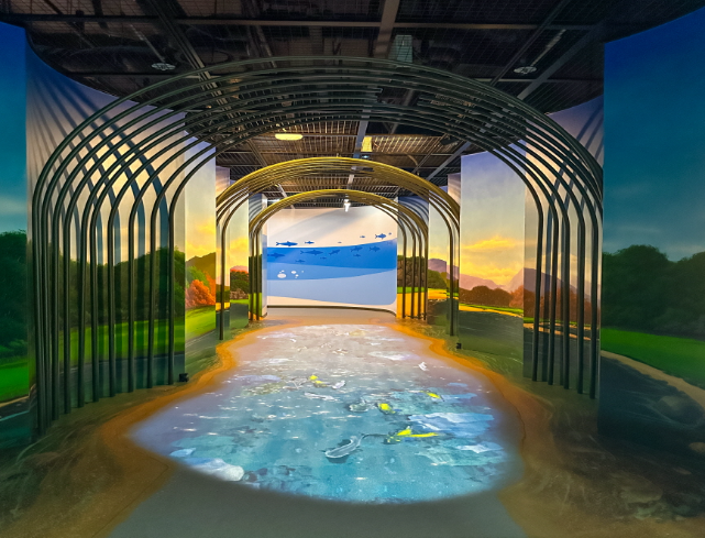 괴강 토종 어류 체험관