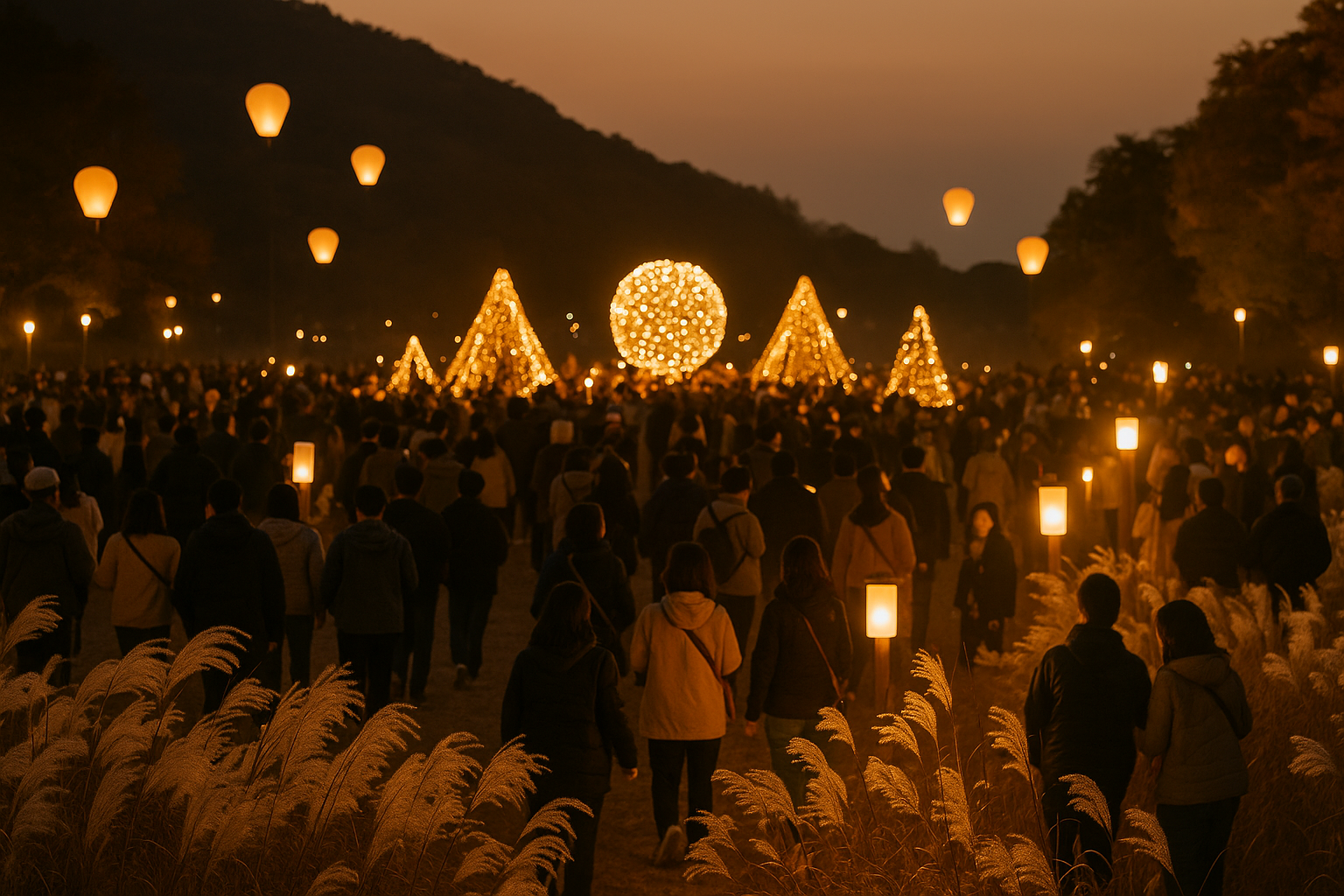2025 포천 산정호수 명성산 억새꽃축제 일정