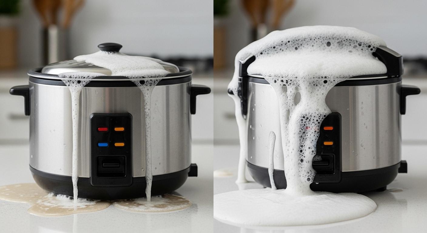 넘침 밥솥 비교 포인트