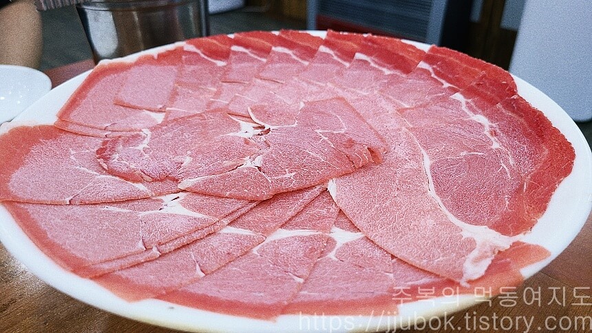 등촌샤브칼국수-샤브용쇠고기