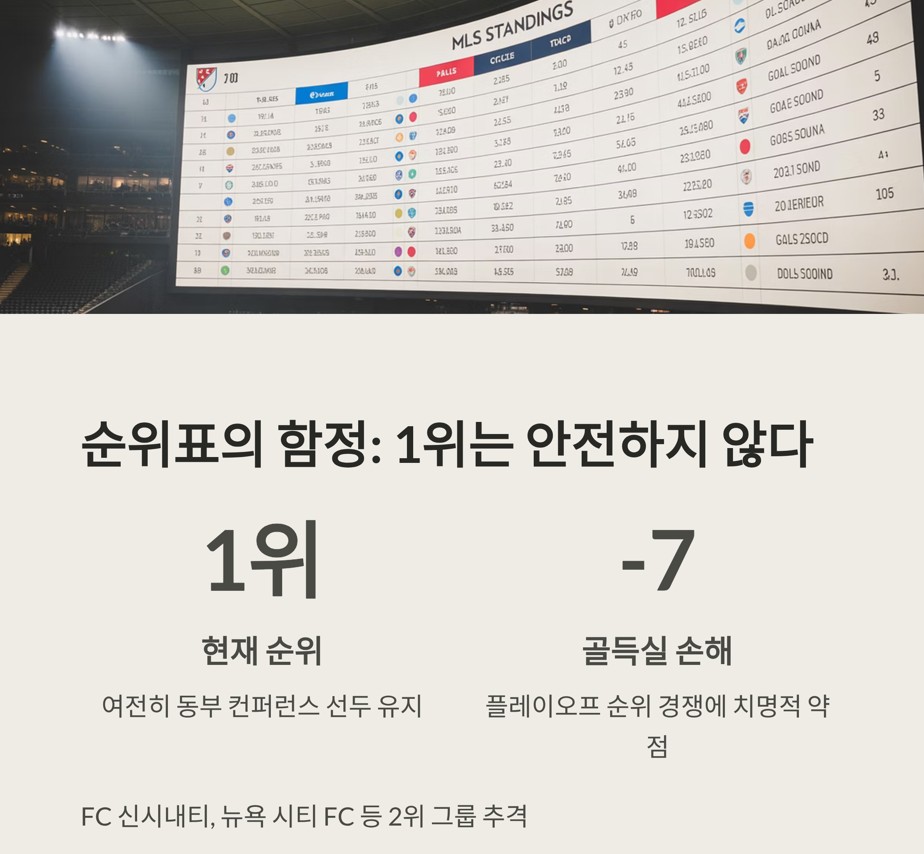 순위표의 함정 1위는 안전하지 않다