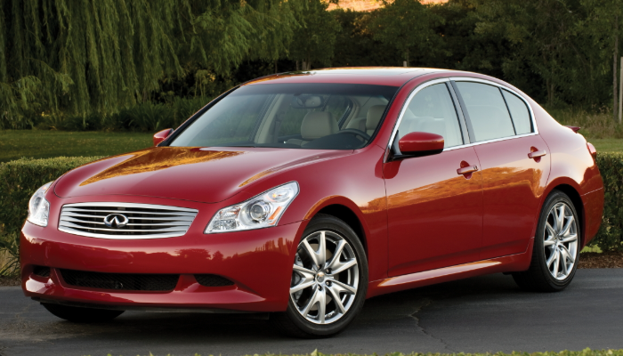 인피니티 G 중고차 가격 시세표 연비