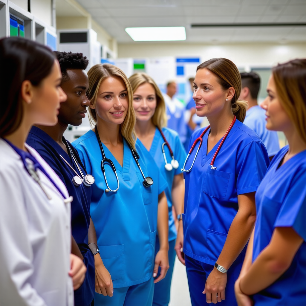 병원 내 나이트 근무 없는 간호사 10. 교육 전담 간호사