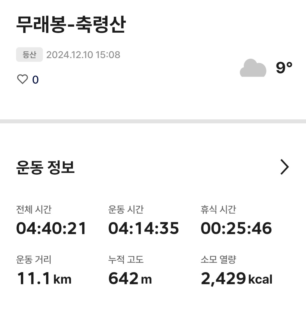 축령산