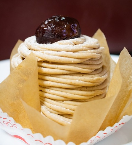 몽블랑, 프랑스 밤케이크