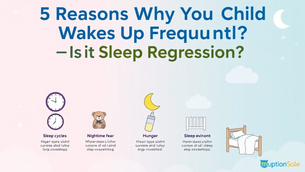 아이 자주 깨는 이유 5가지