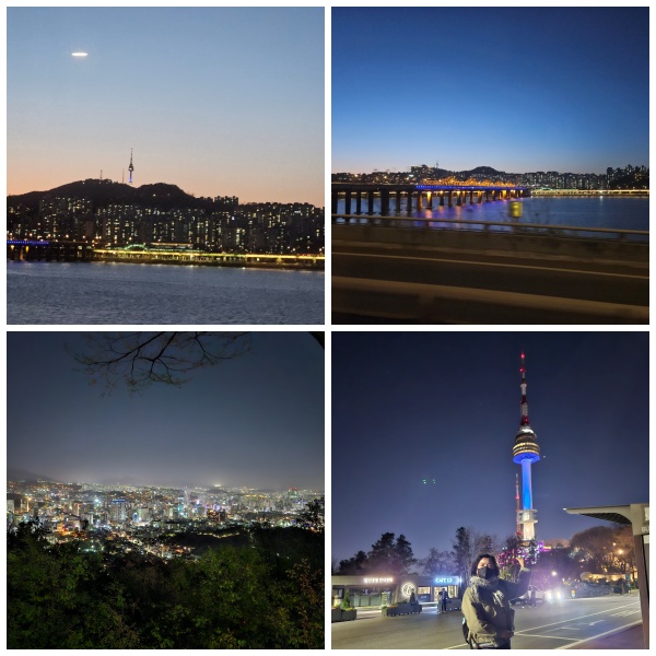 서울의 야경모습