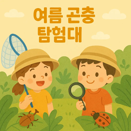 여름-곤충-탐험-아이들