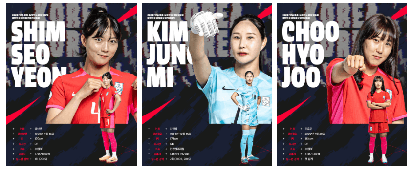 여자대표팀-선수-엔트리