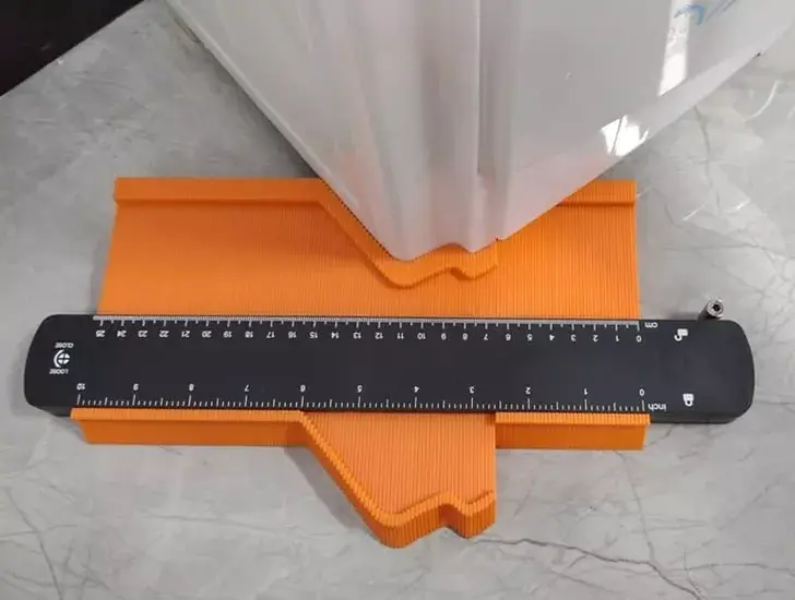 윤곽 게이지 사용법