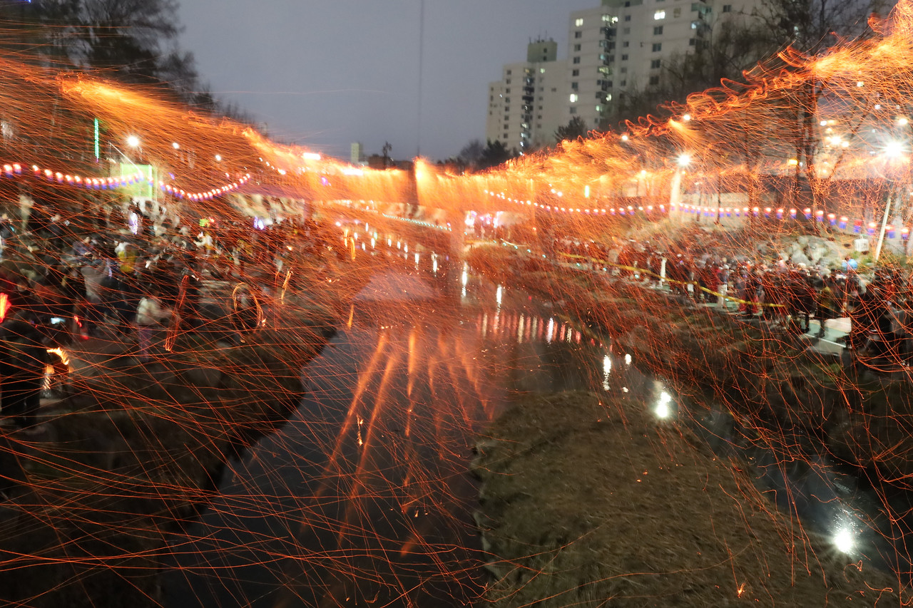송파구 낙화놀이