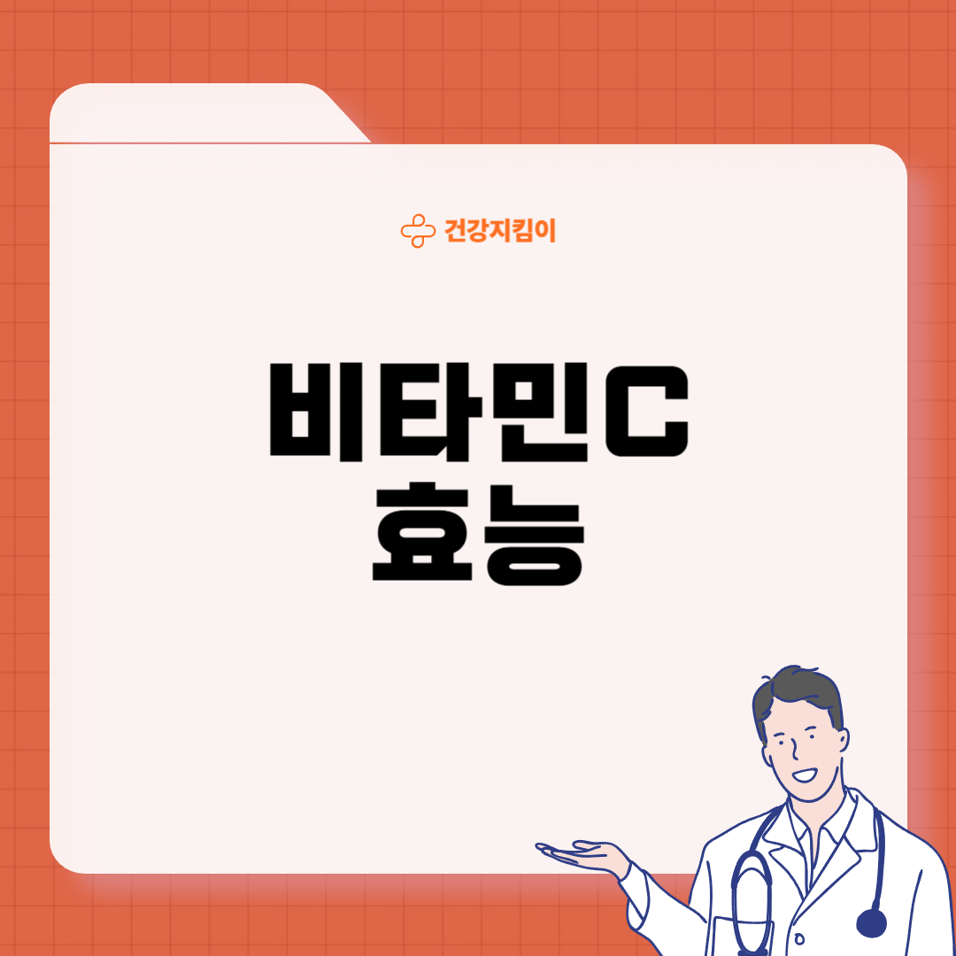 비타민C 많은 음식 (식품 과일 채소)