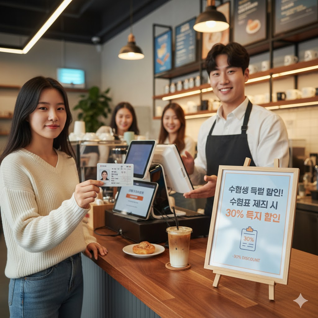 2026 수능 수험표 할인 혜택 총정리 (놀이공원 · 문화 · 외식 · 항공 · 쇼핑까지 완전정리!)