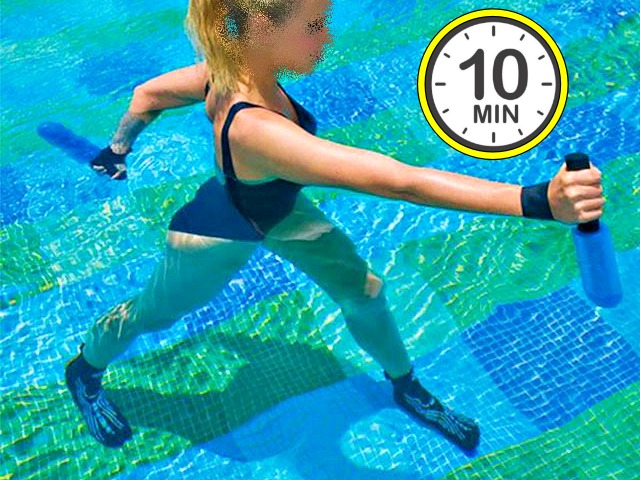 10분 다이어트 100칼로리 운동,아쿠아 피트니스