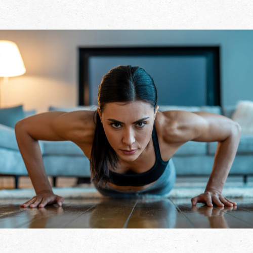 상체 근육 푸쉬업 변형