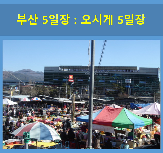 부산-오시게-5일장