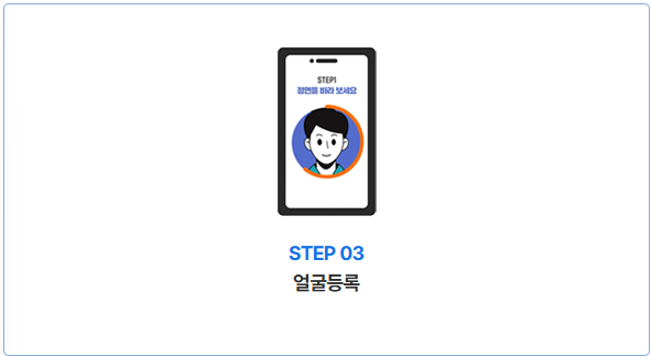 얼굴 등록 탑승권 정보 입력