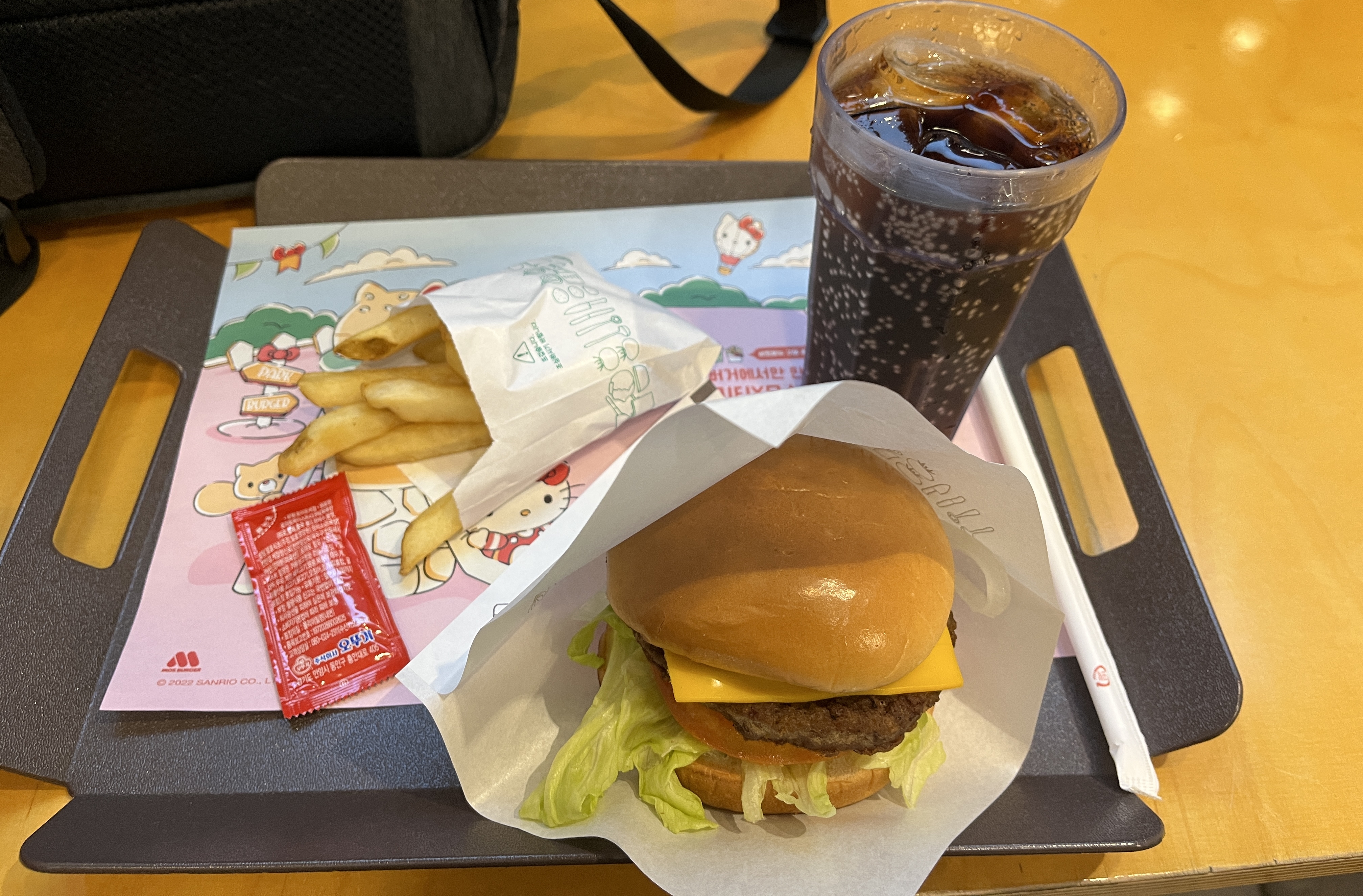 모스BBQ치즈버거세트