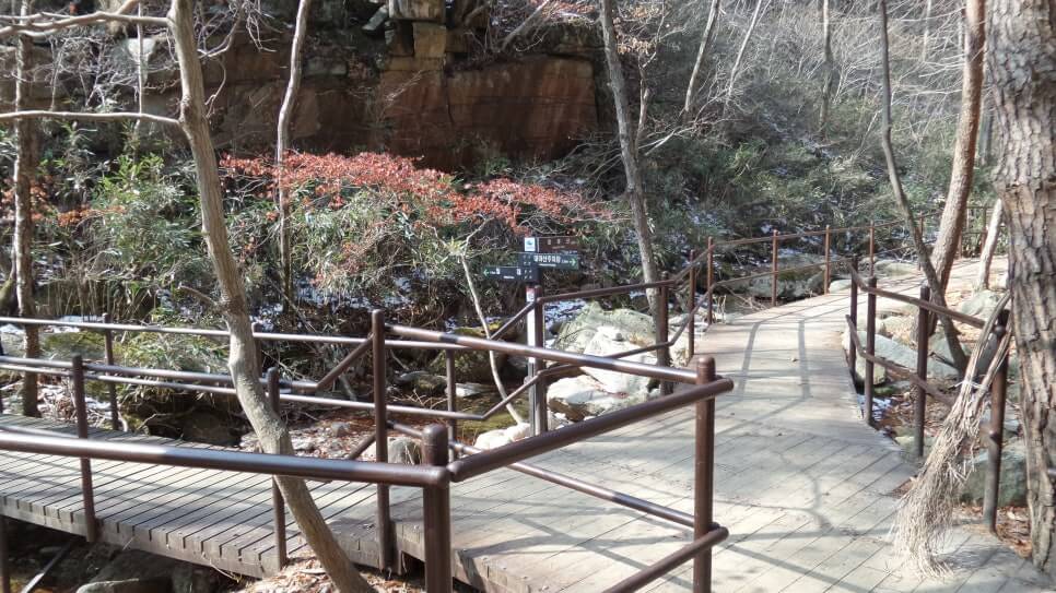 100대 명산 등산하기 문경 대야산 기암능선이 살아 숨 쉬는 중부 내륙의 명산 탐험기