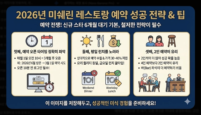 2026년 미쉐린 가이드 서울 신규 등재 레스토랑 총정리