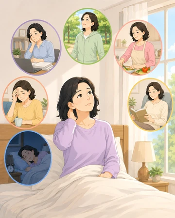 중년수면 생활 루틴 점검 장면4