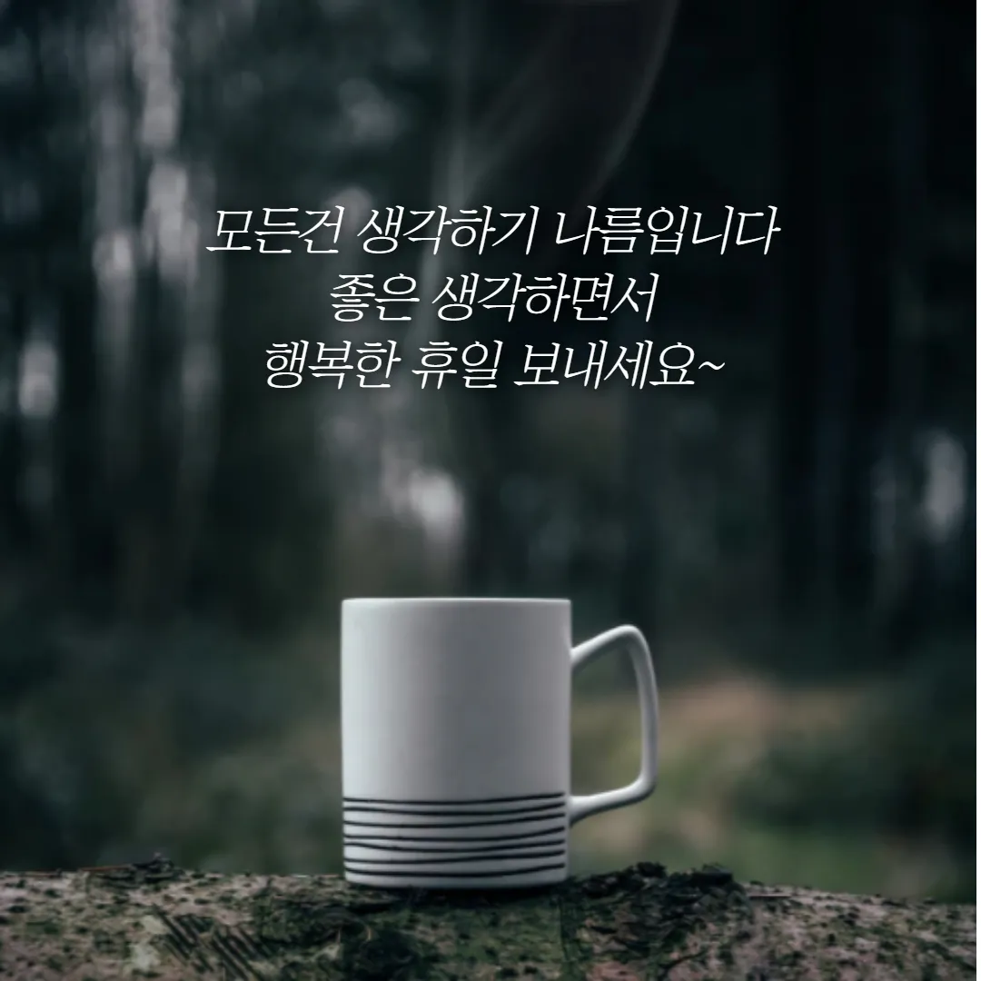 휴일 인사말 예시 모음 이모티콘_2