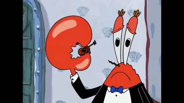 네모바지-스폰지밥-세상에서-가장-작은-바이올린-집게사장