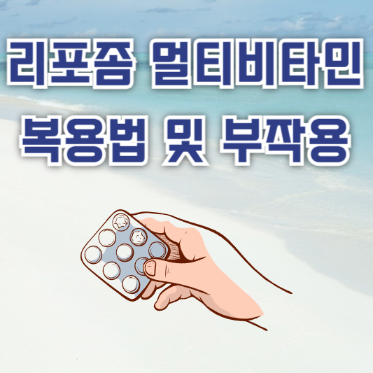 리포좀 멀티비타민 효능 복용법