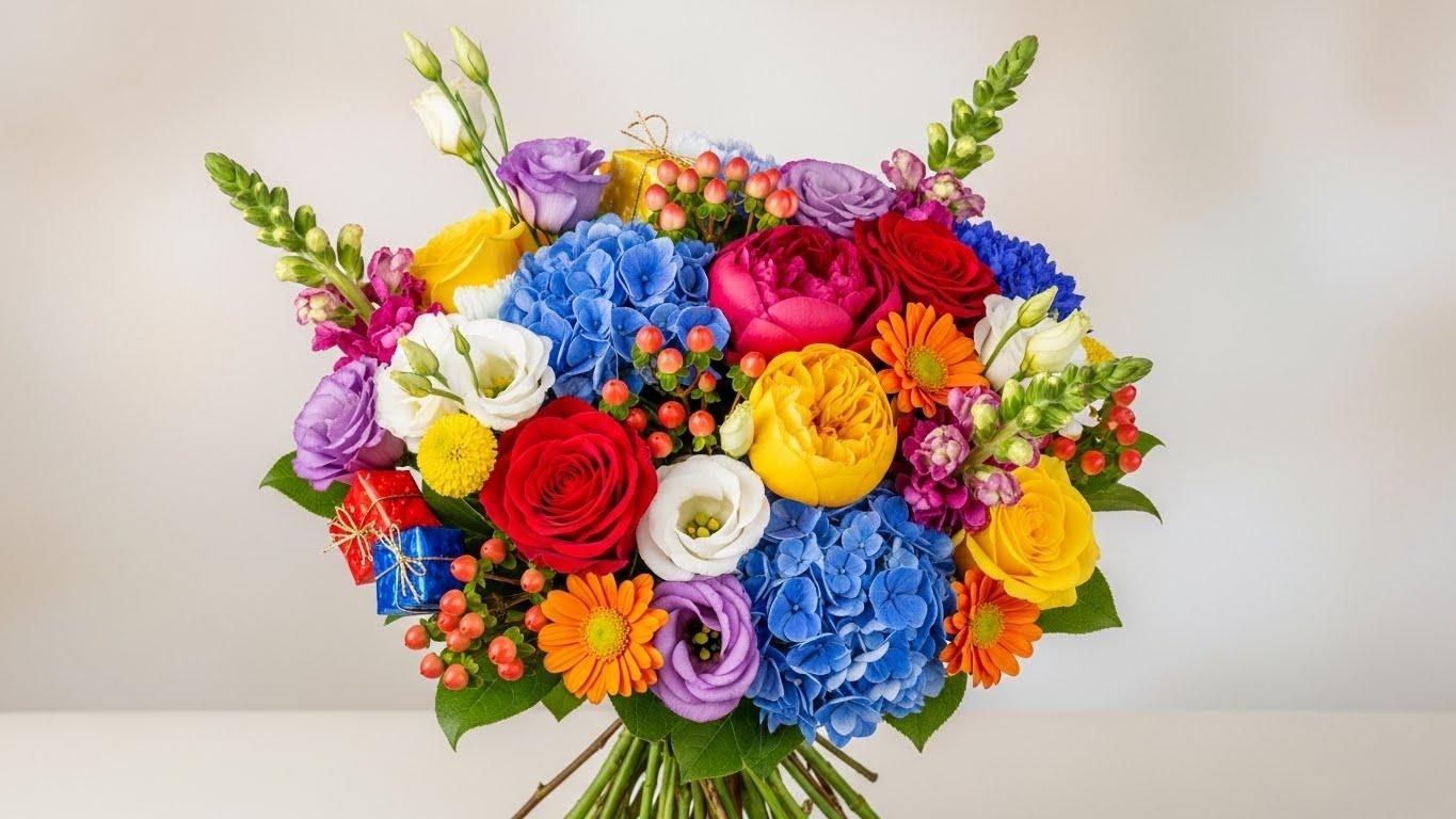 승진 꽃다발 색깔