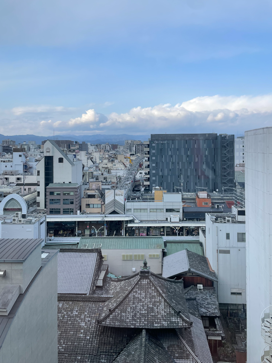 테라마치 거리 원경