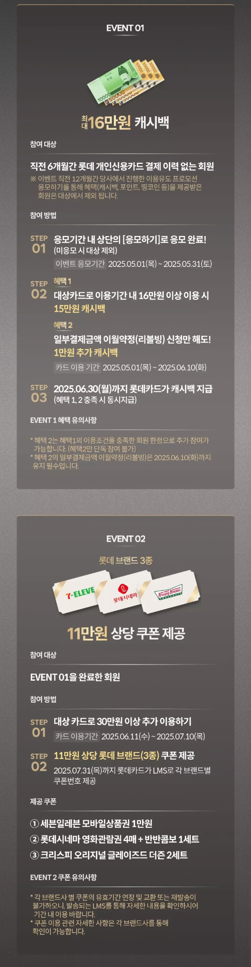 2025년+5월+신용카드+롯데+신규혜택+참여방법