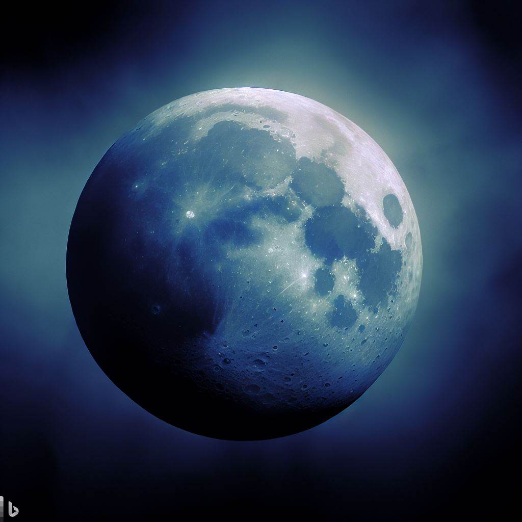 달 가상 이미지