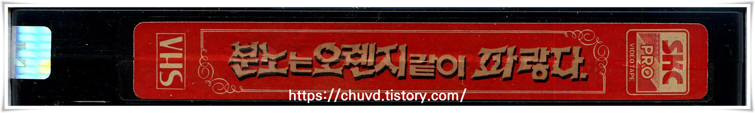 분노는오렌지같이파랐다-비디오테이프 옆면
