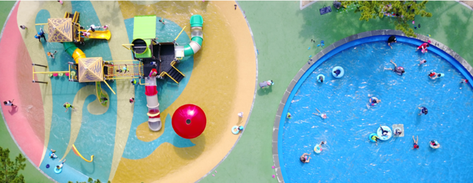 고래불 국민야영장 물놀이장