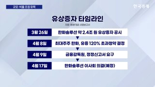 한화솔루션 주가 전망 유증 규모 축소