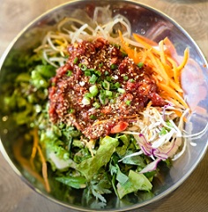 한우육회비빔밥7천원
