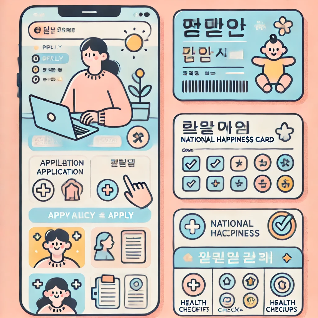 국민행복카드 발급 방법&amp;#44; 국민행복카드 바우처 종류 1