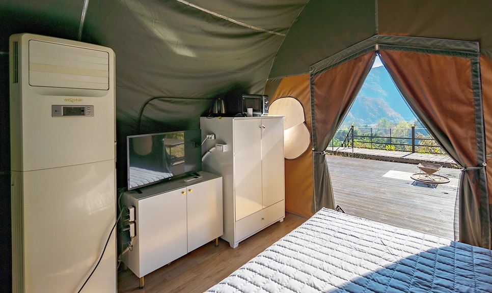 가평 명지산 카라반 글램핑장 (오페라 하우스)