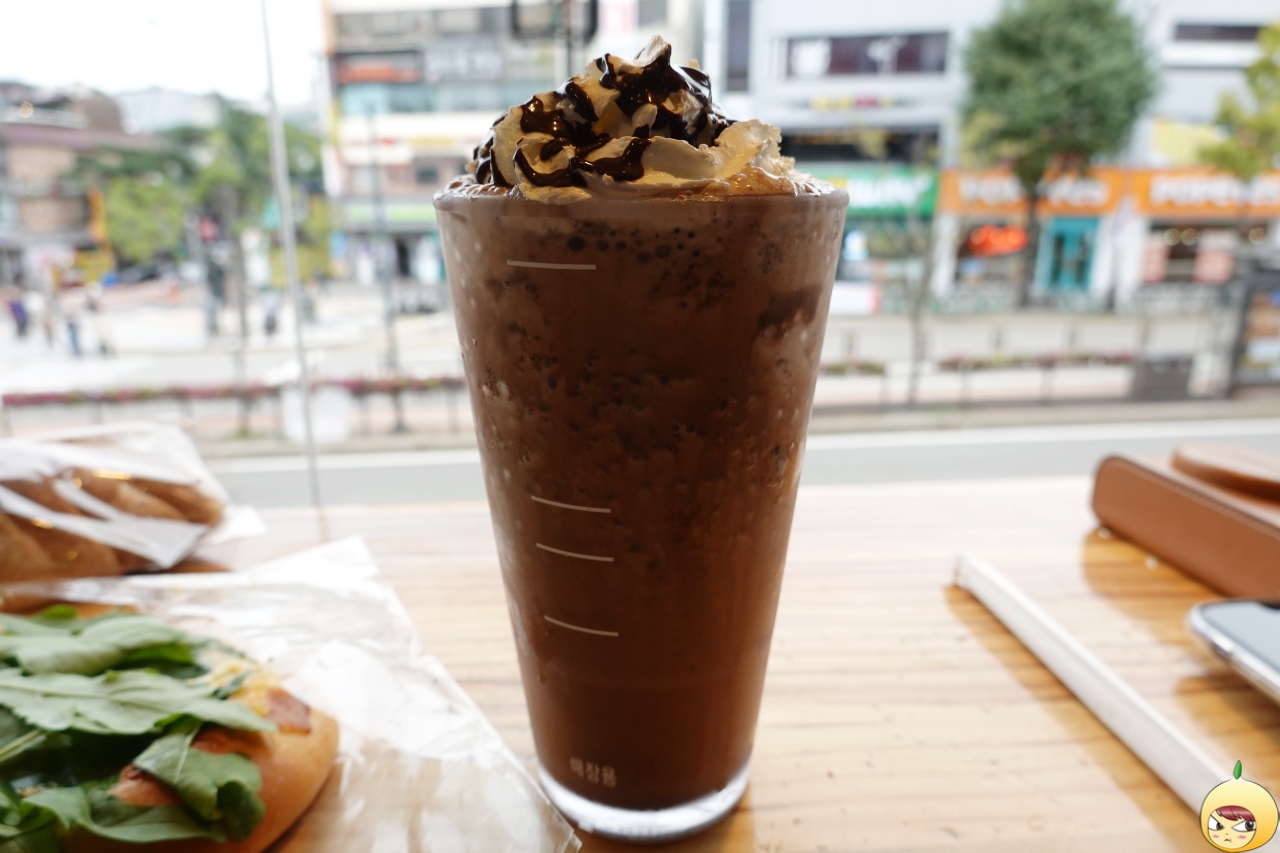 자바칩 프라푸치노 벤티 사이즈