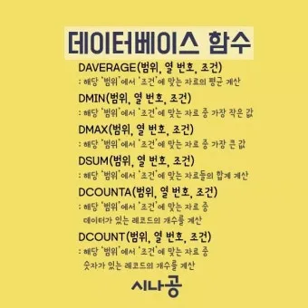 컴퓨터활용능력 2급 독학순서 무료강의 기출풀이_25