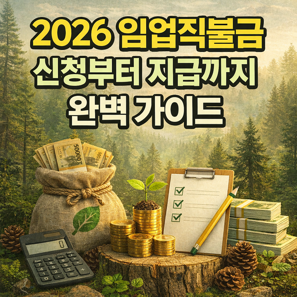2026 임업직불금 신청하러 가기