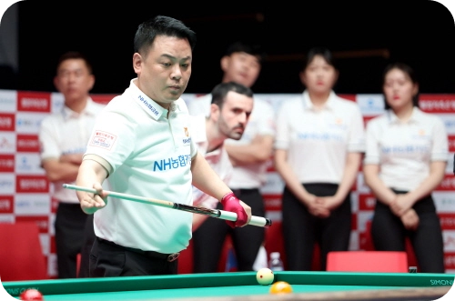 프로 당구 팀리그 하이원리조트 선두, 치열한 3라운드 우승 경쟁 PBA 순위 승패 경기 결과